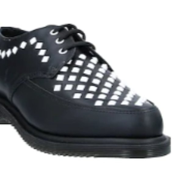 Dr. Martens Willis Studded Creepers in Black - Picture 2 of 10